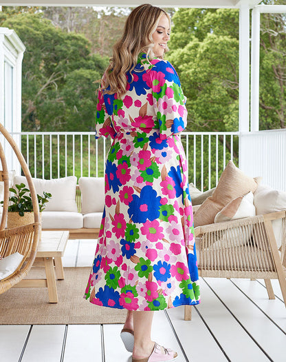 Debby Dress - Multi/Floral