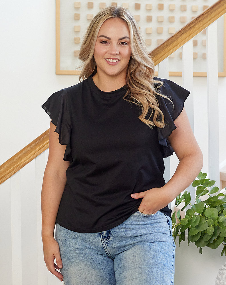 Becky Top - Black