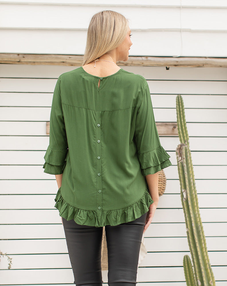 Felicity Top - Olive