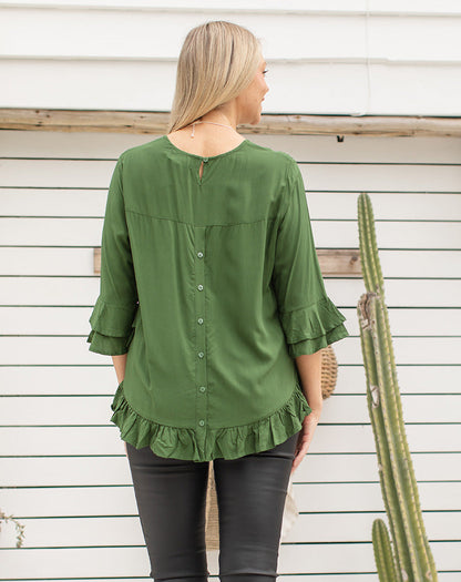 Felicity Top - Olive