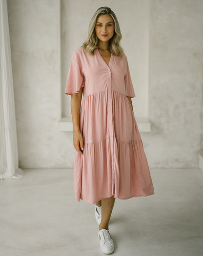 Fresia Dress - Blush